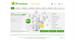 Desktop Screenshot of ldapadministrator.com